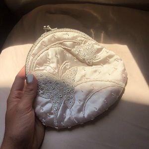 Vintage beaded clutch